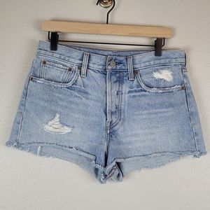 Levi's Denim Shorts Cut off‎ High Waist